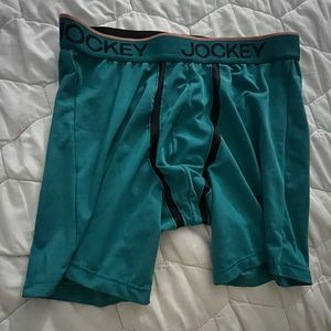Teal jockey boxerbriefs size medium